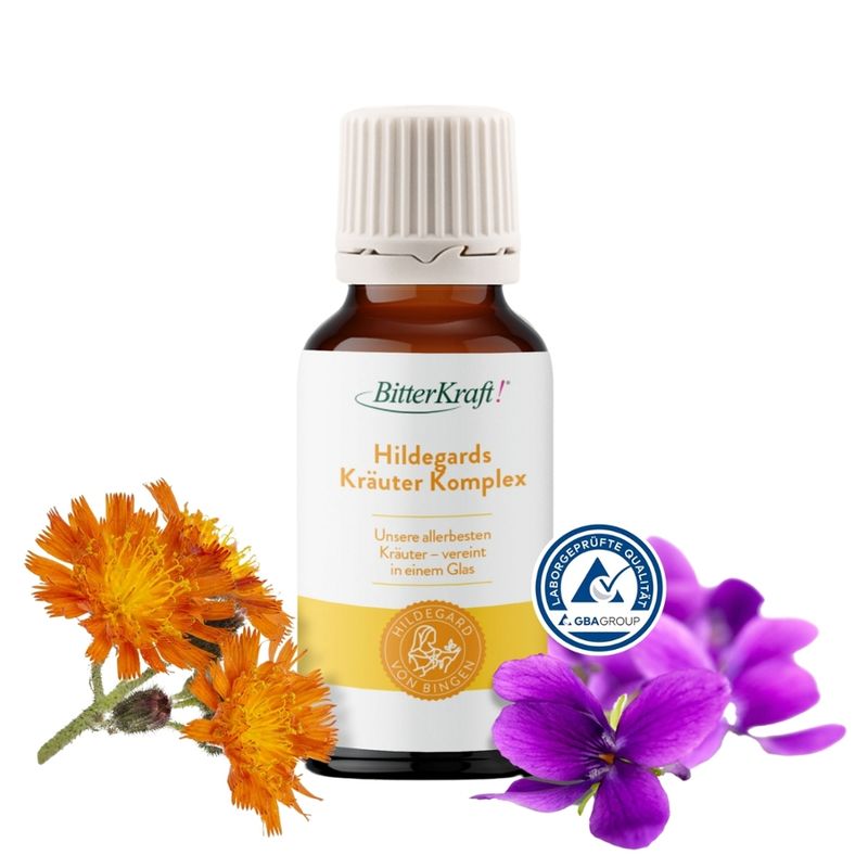 Bitterkraft Bitterkraft! Hildegard Tropfen 20 ml Kräuterlikör - Produktbild