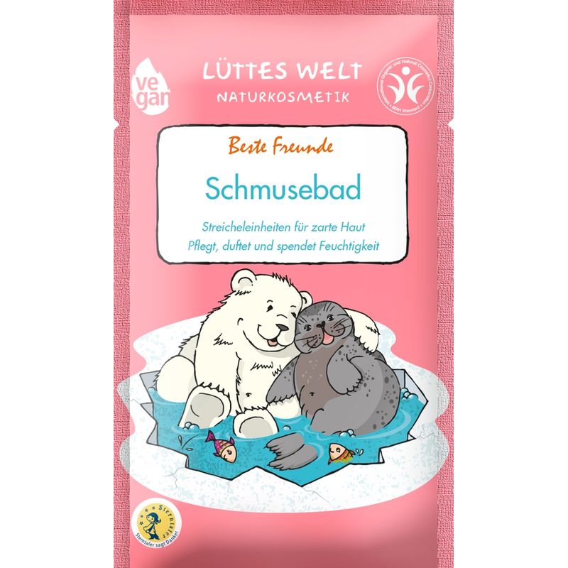 Lüttes Welt Naturkosmetik Lüttes Welt Schmusebad "Beste Freunde" - Produktbild