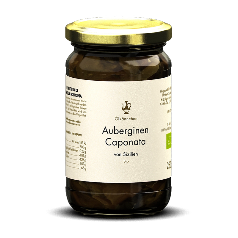 Ölkännchen Ölkännchen Aubergine Caponata, Sizilien IT 250g - Produktbild