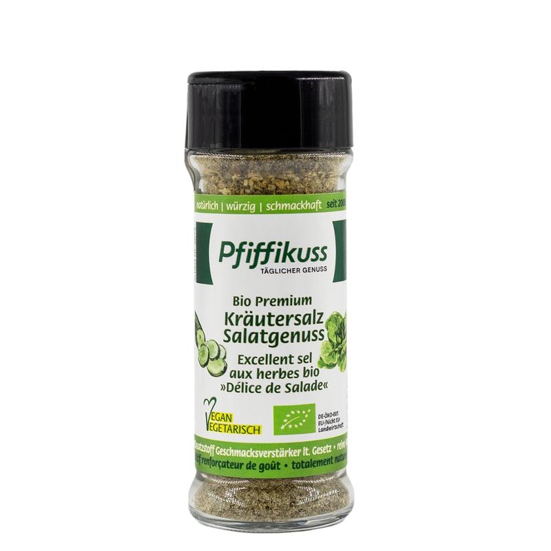 Pfiffikuss Gutes von der Reichenau Bio Kräutersalz Salatgenuss 75g Mühle - Produktbild