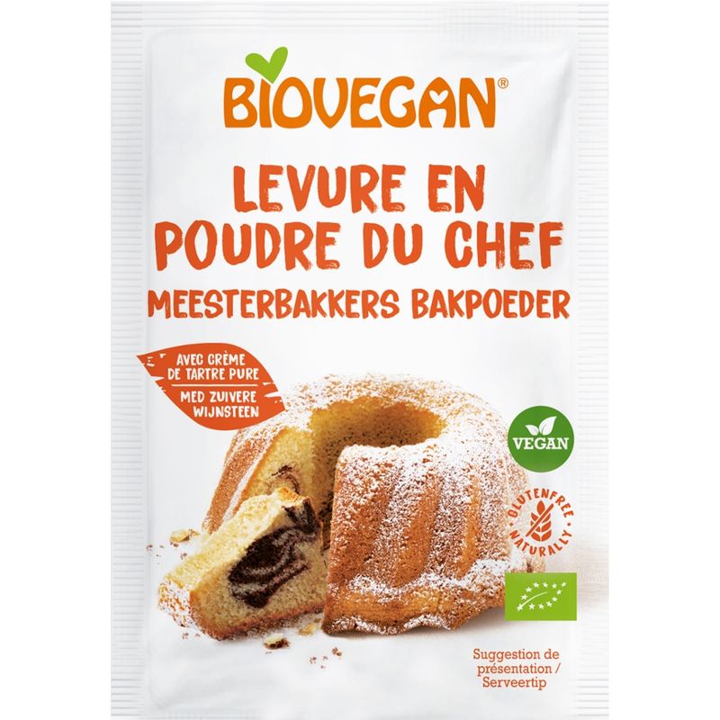 Biovegan Master baking powder, organic - Produktbild