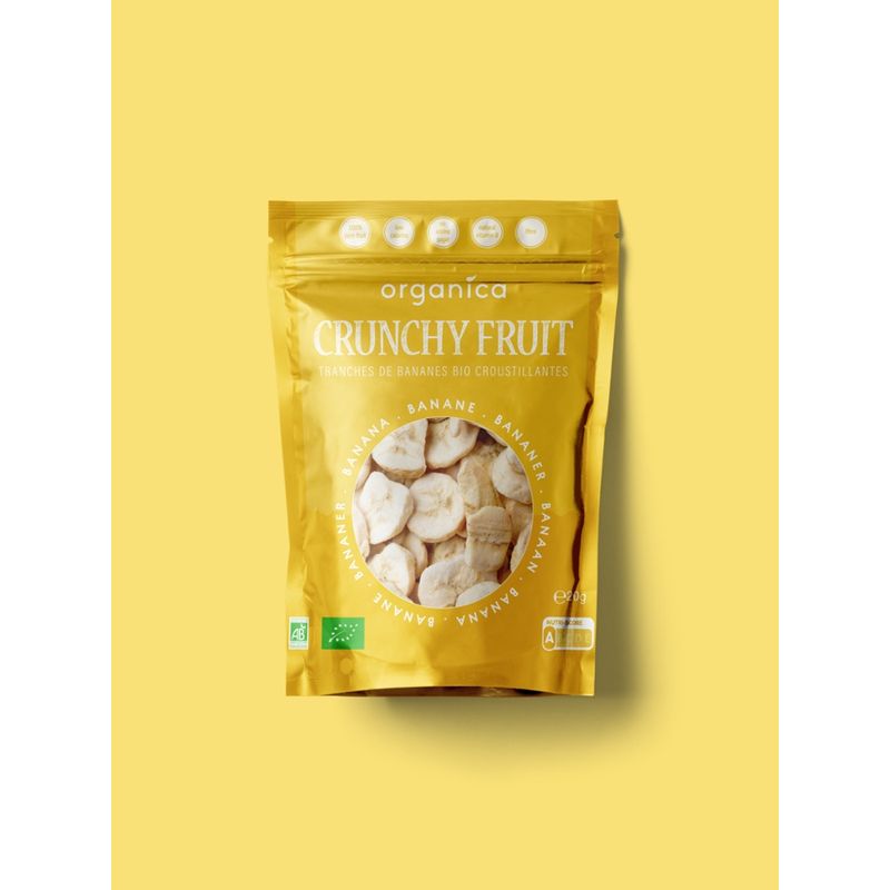 Organica Gefriergetrocknete Bio-Bananen - Produktbild