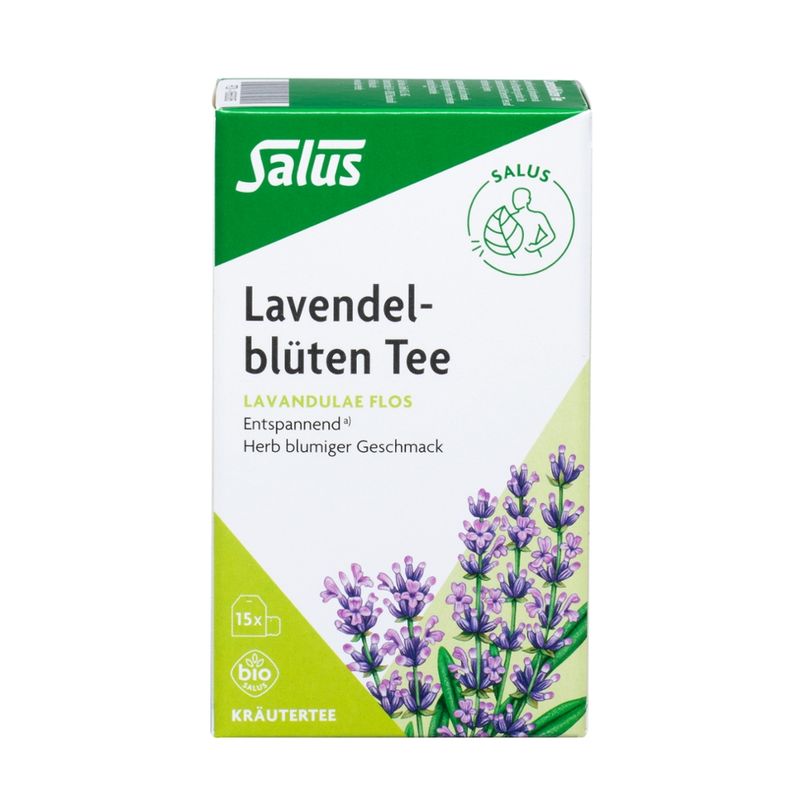 Salus® Lavendelblüten Tee bio 15 FB - Produktbild
