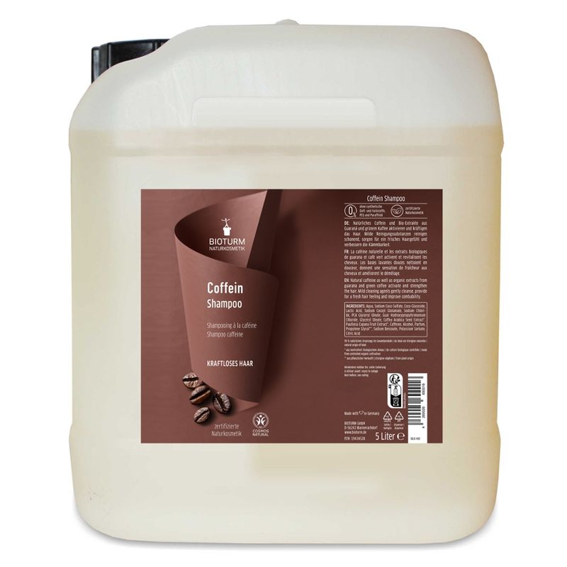 BIOTURM BIOTURM Coffein Shampoo 5 Liter - Produktbild