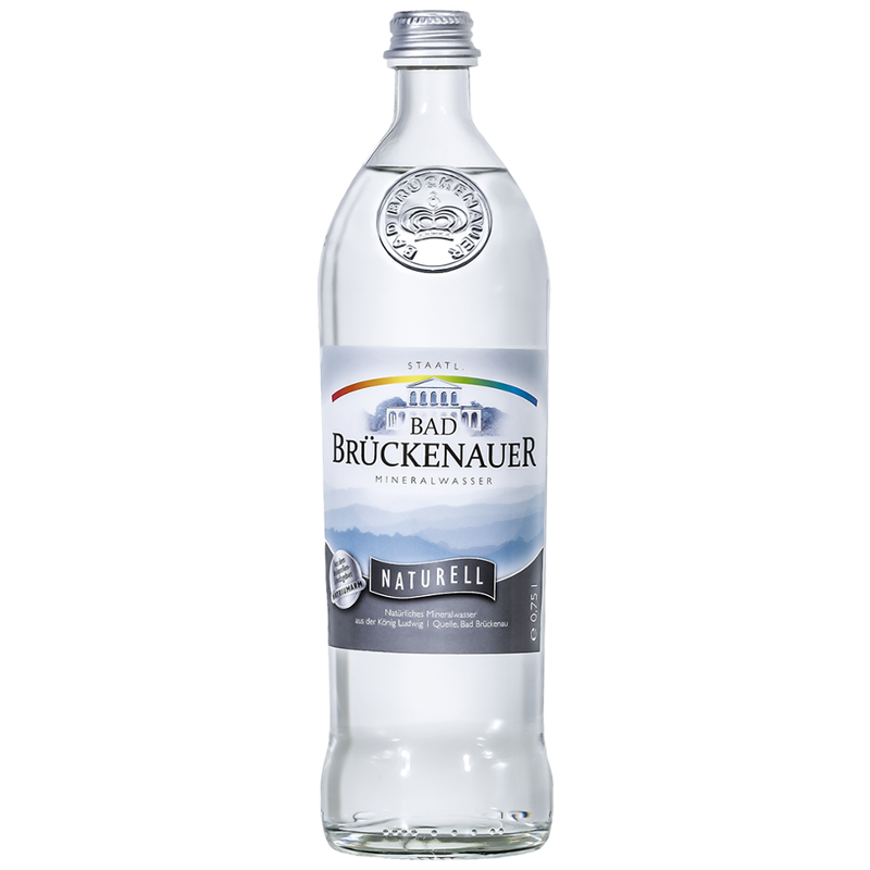 Staatl. Mineralbrunnen AG Bad Brückenau Staatl. Bad Brückenauer Mineralwasser naturell 12 x 0,75l Individual - Produktbild
