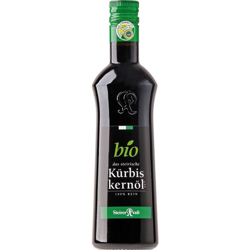 STEIRERKRAFT STEIRERKRAFT Steirisches Bio Kürbiskernöl g.g.A. 500 ml, 100 % rein - Produktbild