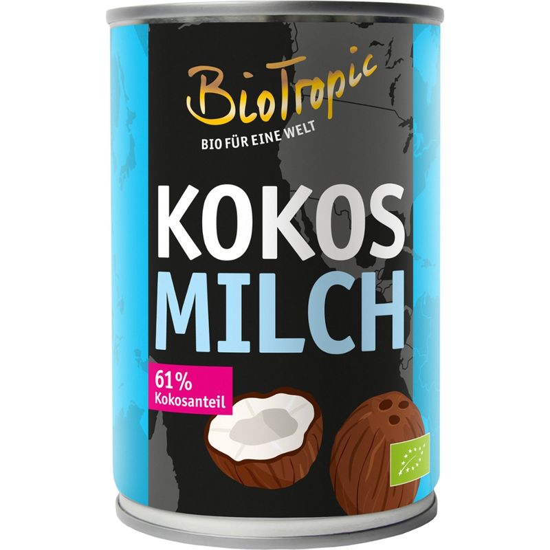 Biotropic Kokosmilch 400ml - Produktbild