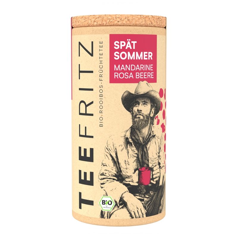Biolotta TeeFritz Spätsommer - Bio Rooibos-Früchtetee mit Mandarine-Rosa Beere - Produktbild