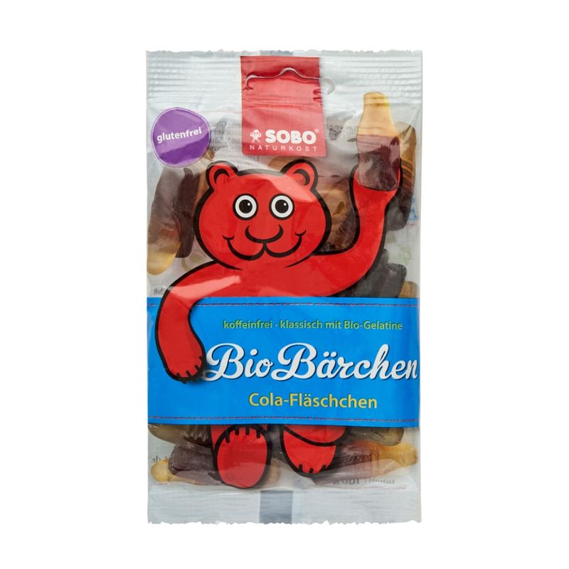 Sobo Bio-Bärchen Cola-Fläschchen (ab MHD 28.02.2024) - Produktbild