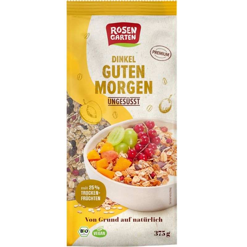 Rosengarten Dinkel-Guten-Morgen-Müsli - Produktbild