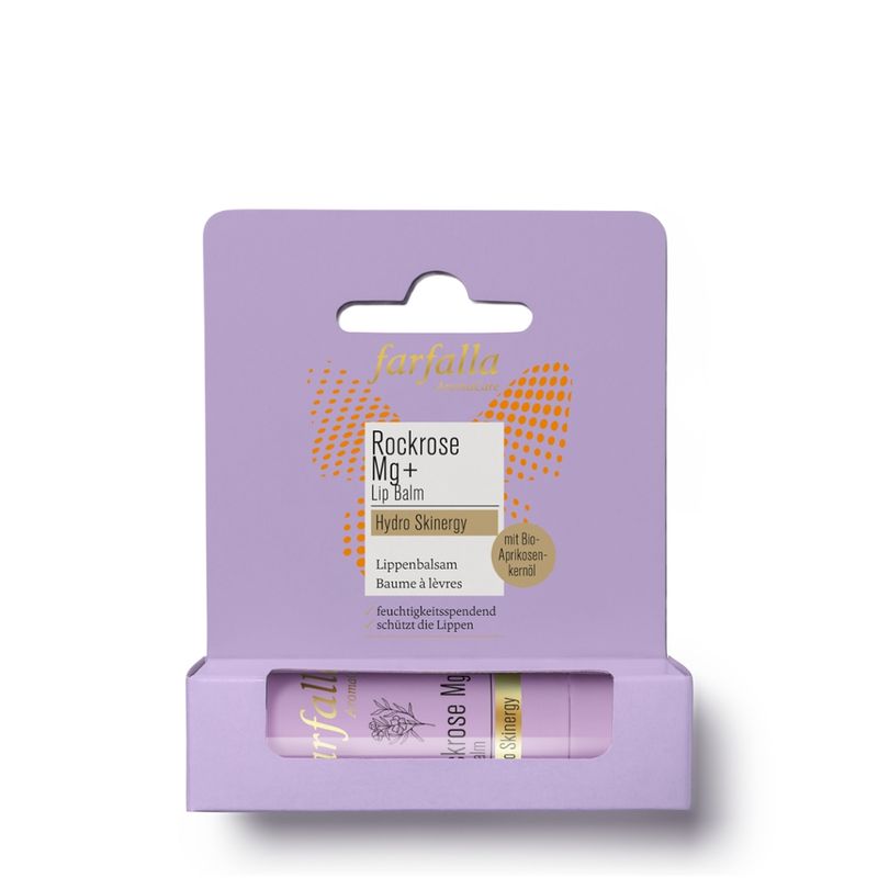 farfalla Rockrose Mg+ Lip Balm, Hydro Skinergy, 4.6g - Produktbild