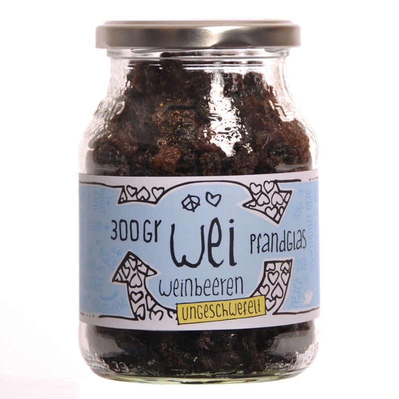 GUTDING WEI - Bio-Weinbeeren im Pfandglas - Produktbild