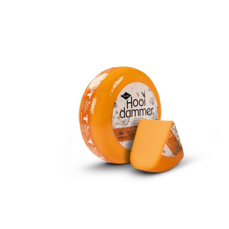 Hooidammer Hooidammer Käsezubereitung aus Bio Schnittkäse Möhre 4/5kg mindestens 50% Fett i. Tr. - Produktbild
