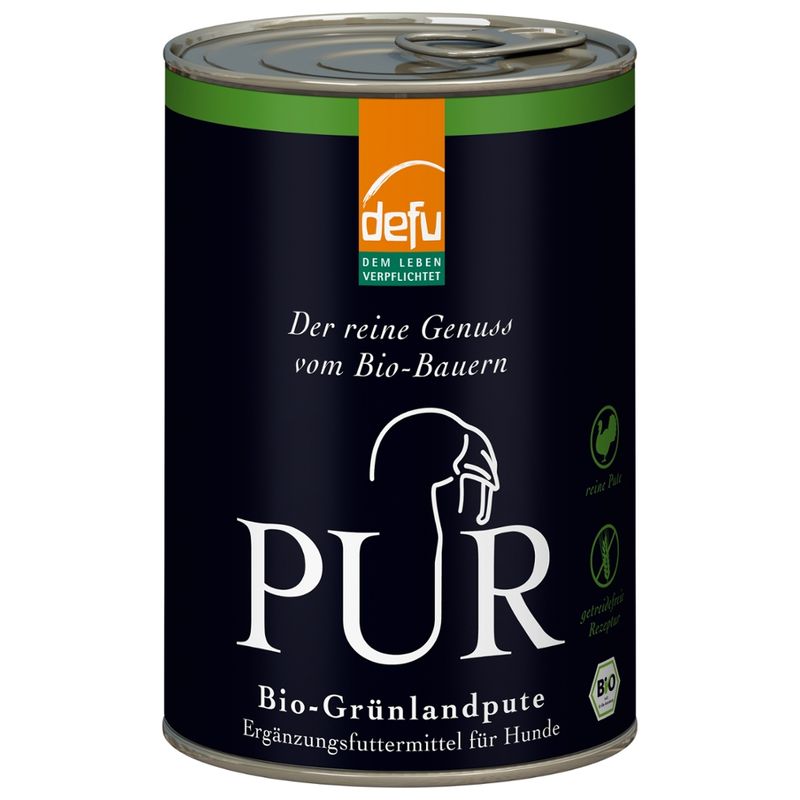 defu - Das Tierfutter vom Bio-Bauern PUR Bio-Grünlandpute - Produktbild
