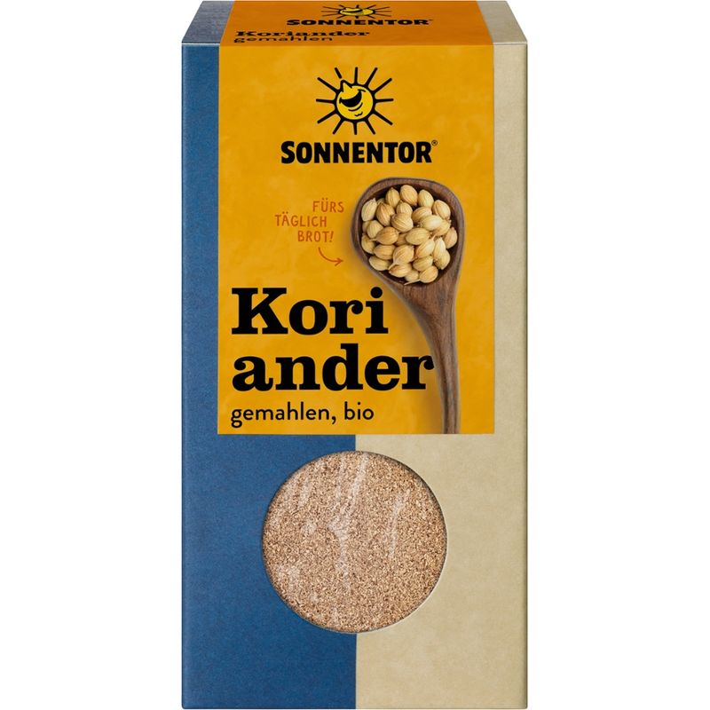 Sonnentor Koriander gemahlen, Packung - Produktbild