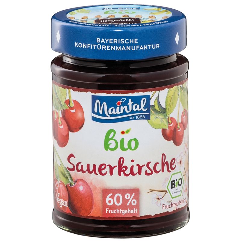 Maintal Bio Bio Sauerkirsch-Fruchtaufstrich - Produktbild