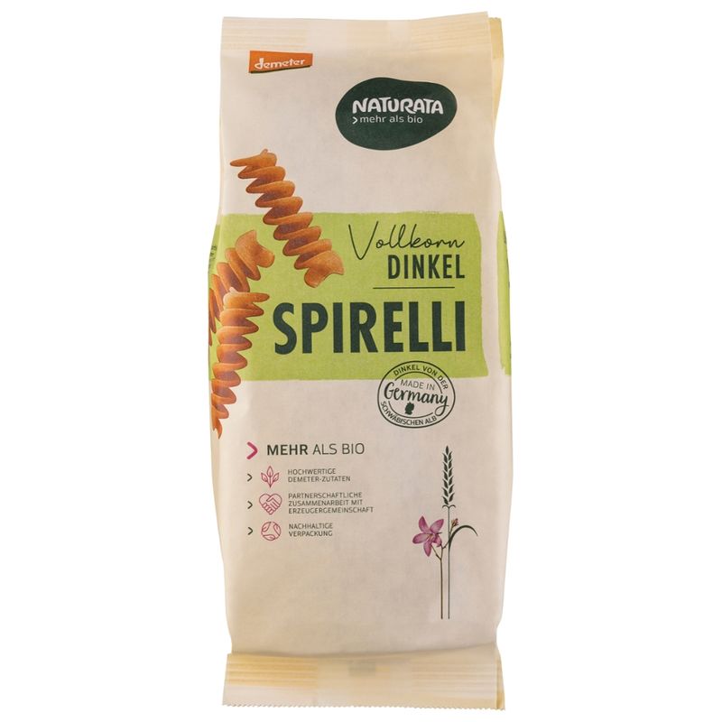 NATURATA Spirelli, Dinkelvollkorn - Produktbild
