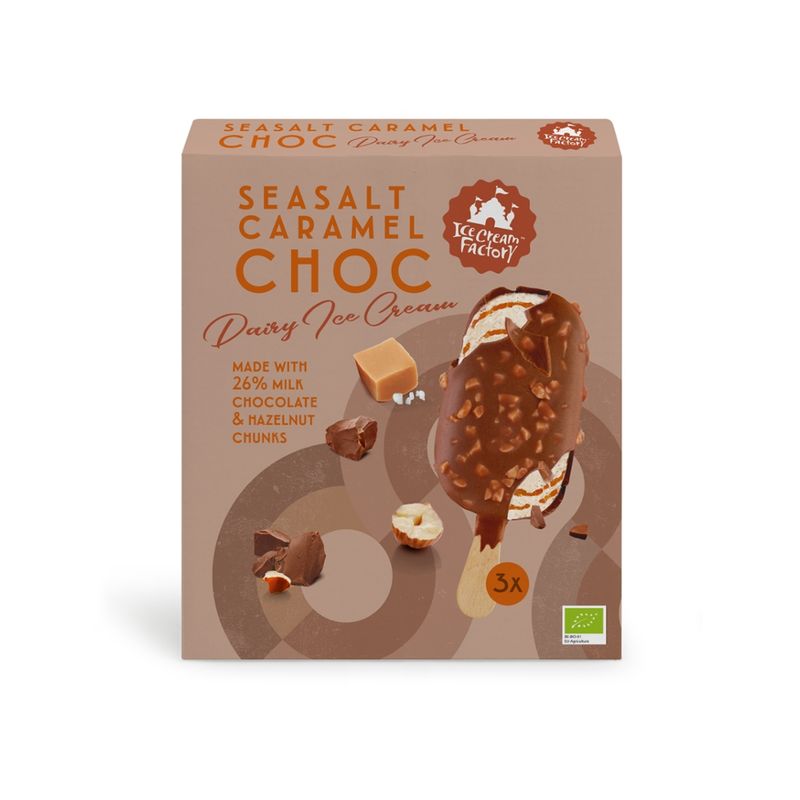 Ice Cream Factory Choc seasalt caramel - Produktbild
