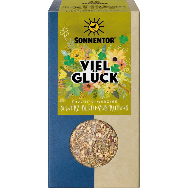 Sonnentor Glücks Gewürzblüten, Packung - Produktbild
