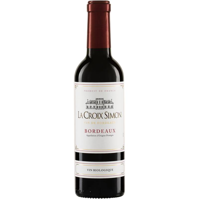 Riegel Eigenmarke La Croix Simon Bordeaux Rouge AOP 0,375l - Produktbild