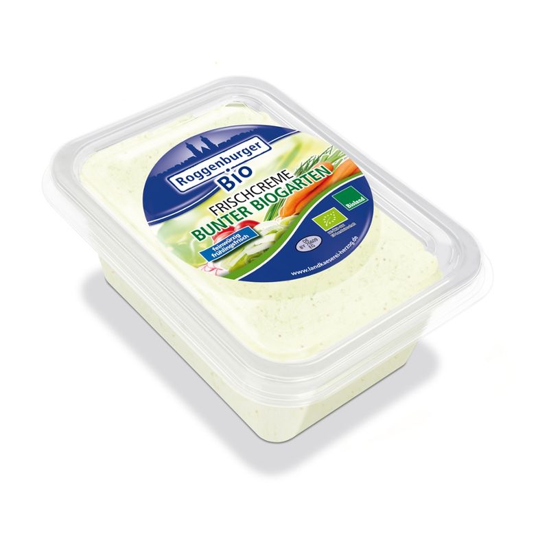 Roggenburger Bio Roggenburger Bio Frischcreme Bunter Biogarten 1,2 kg - Produktbild