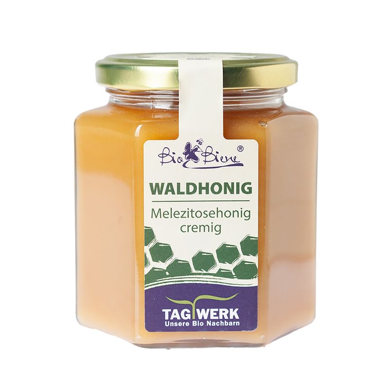 TAGWERK Waldhonig Melezitosehonig cremig von BioBiene - Produktbild