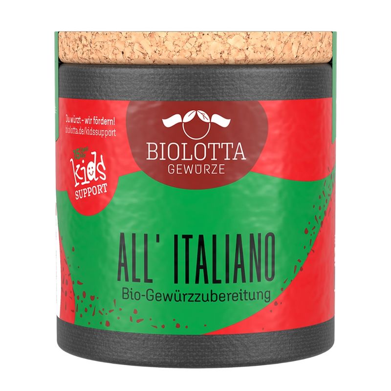 Biolotta Biolotta Korkdose All´italiano Bio-Gewürzzubereitung - Produktbild