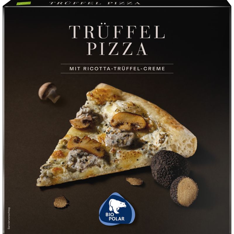 Biopolar Trüffel Pizza mit Ricotta-Trüffel-Creme - Produktbild