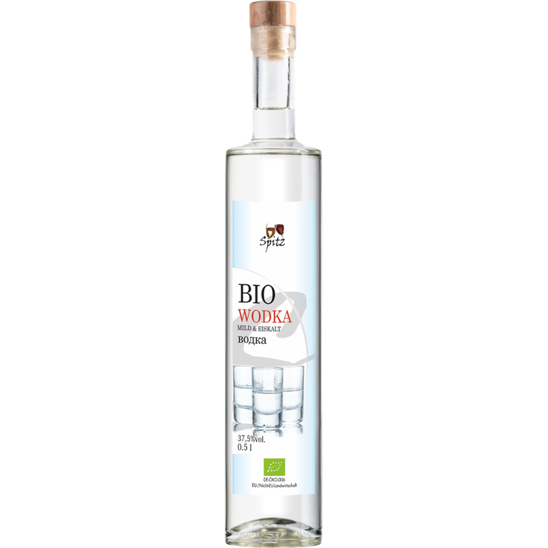 Spitz BIO-Wodka0.5 l, 37,5 vol% - Produktbild