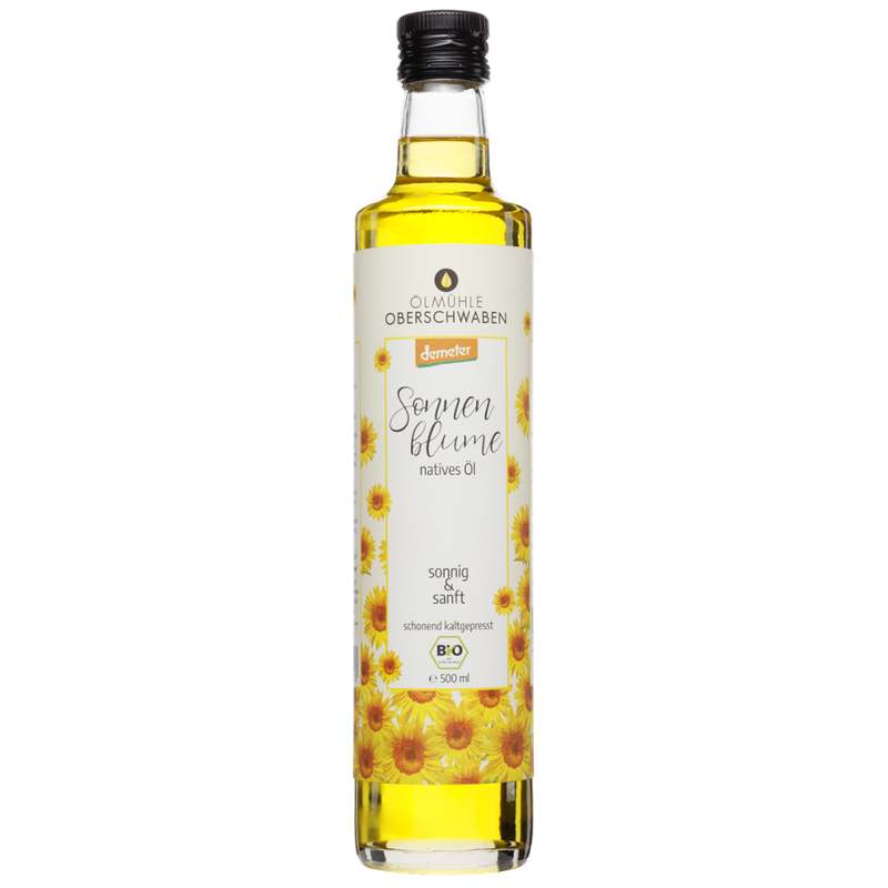 Ölmühle Oberschwaben Ölmühle Oberschwaben Demeter Sonnenblumenöl nativ - Produktbild