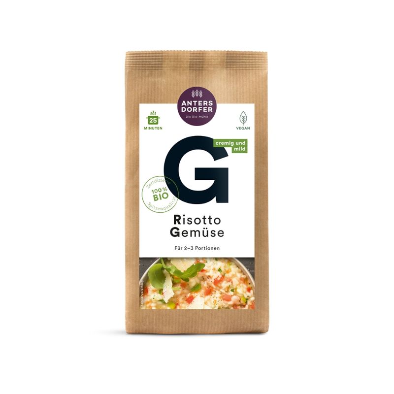 Antersdorfer - Die Bio-Mühle Bio Risotto Gemüse - Produktbild