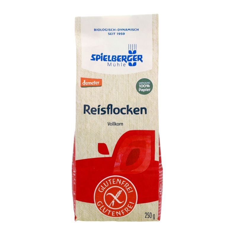 Spielberger Mühle Reisflocken, glutenfrei, demeter - Produktbild