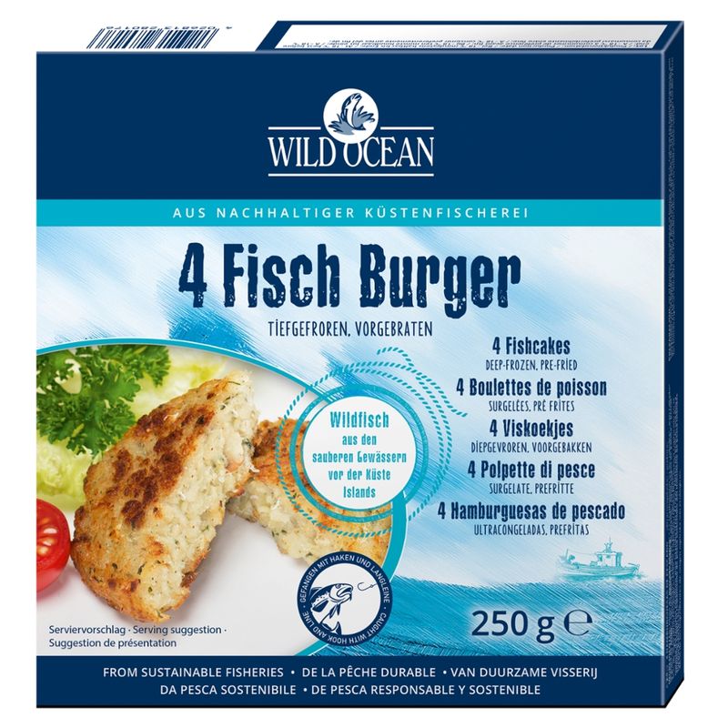 Wild Ocean Fisch Burger - Produktbild