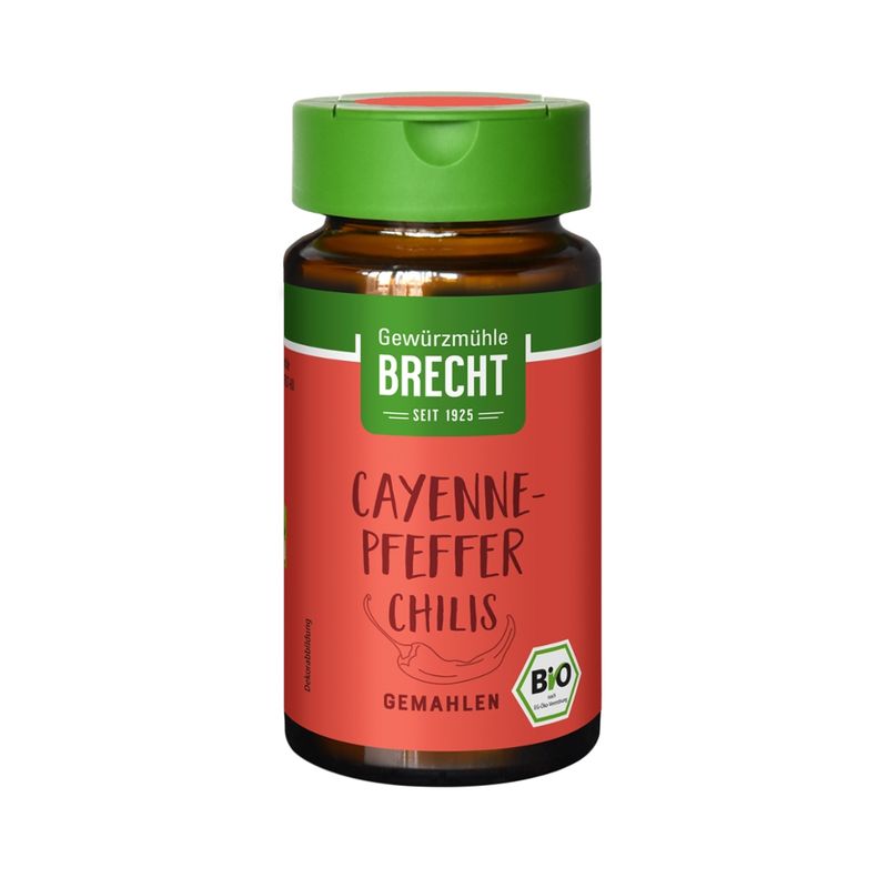Gewürzmühle Brecht Cayennepfeffer gemahlen - Glas - Produktbild