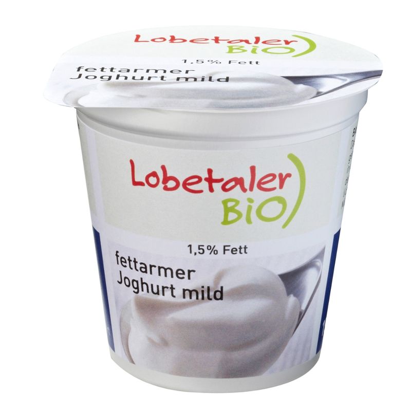 Lobetaler Bio Joghurt Natur 1,5% - Produktbild