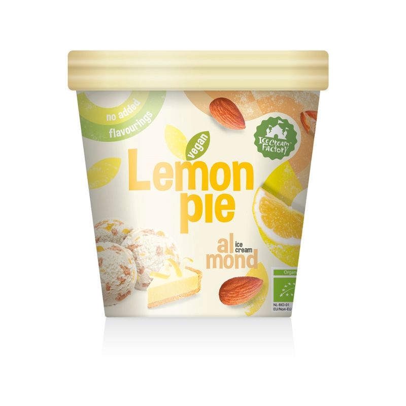 Ice Cream Factory Zitronenkuchen-Mandeleis - Produktbild