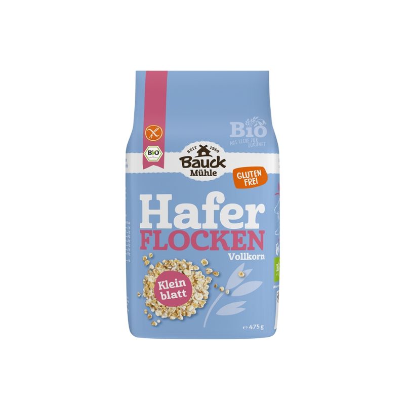 Bauck Mühle Haferflocken Kleinblatt glutenfrei Bio - Produktbild