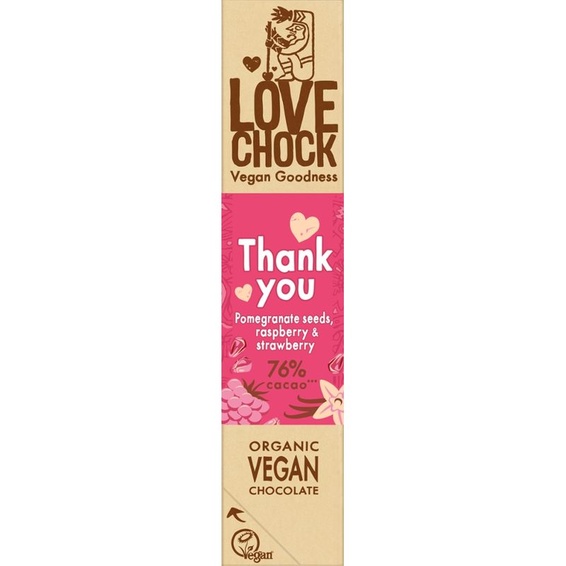 Lovechock Lovechock Pomenagrate Seeds, Raspberry & Strawberry - Produktbild