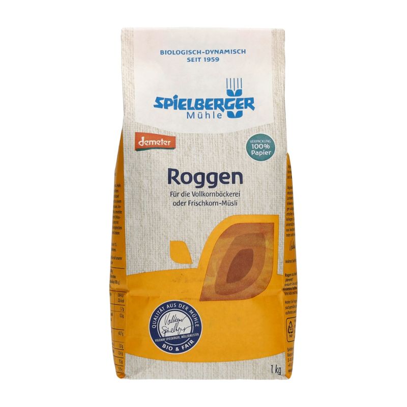 Spielberger Mühle Roggen, demeter - Produktbild