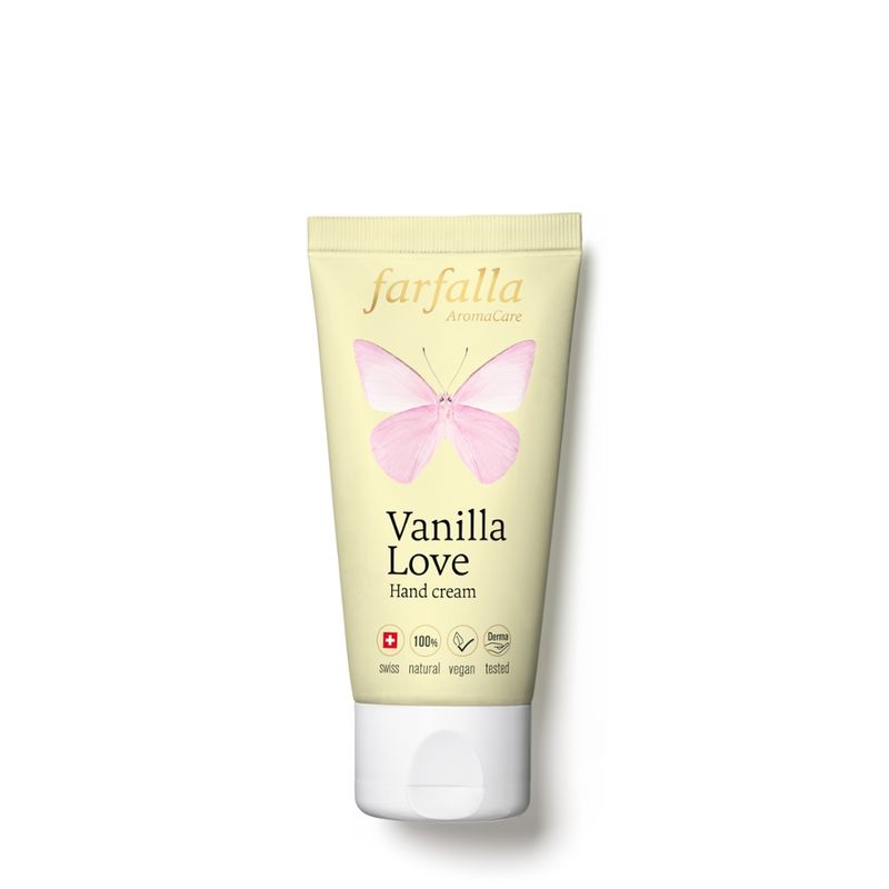 farfalla Vanilla Love Hand cream, 50ml - Produktbild