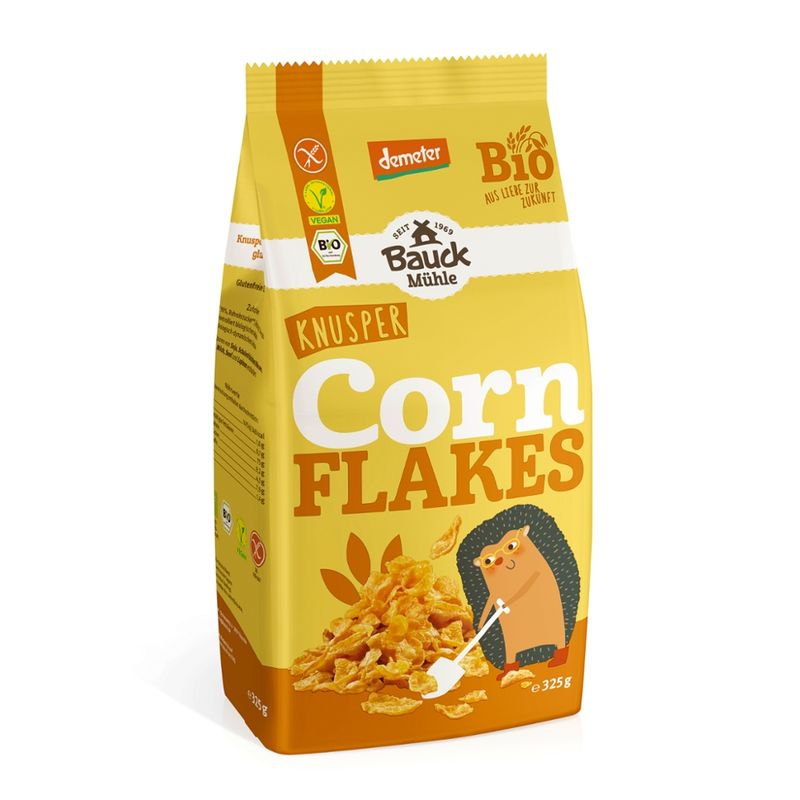 Bauck Mühle Cornflakes glutenfrei Demeter - Produktbild