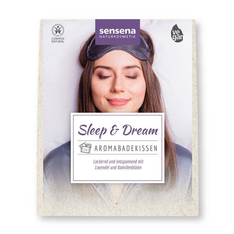 sensena Naturkosmetik Aromabadekissen "Sleep and Dream" 60g - Produktbild