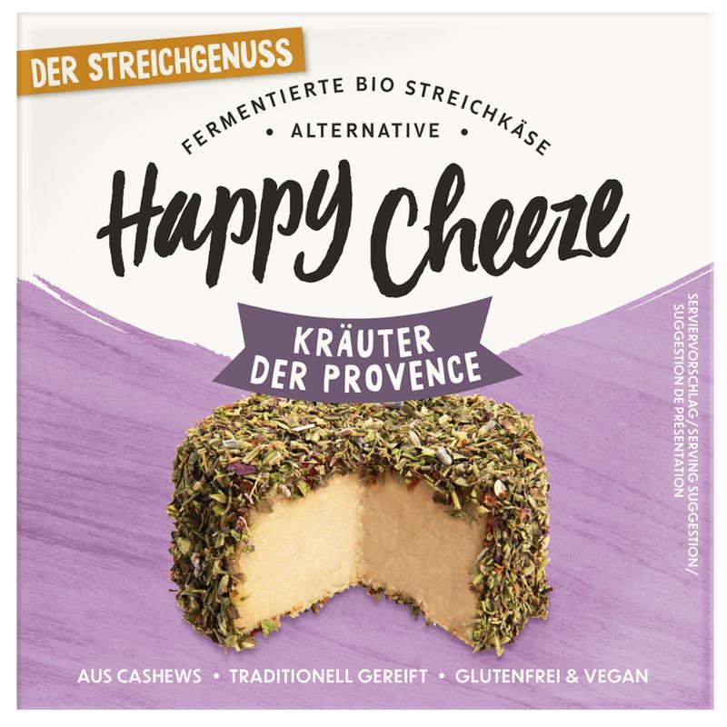 Happy Cheeze BIO Happy Cheeze Der Streichgenuss Kräuter der Provence 100g - Produktbild