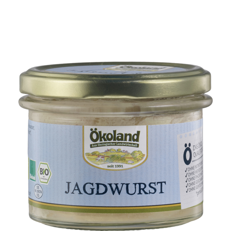 ÖKOLAND Jagdwurst in Gourmet-Qualität - Produktbild