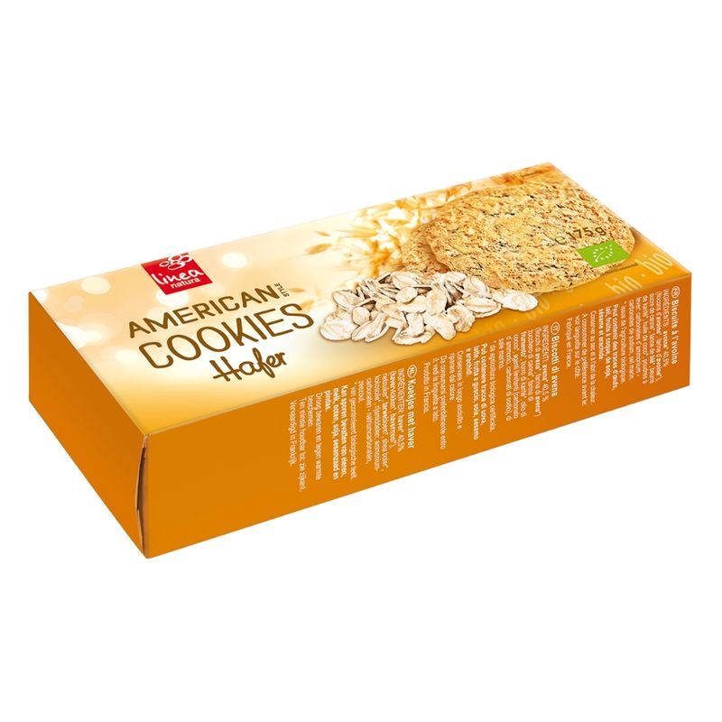Linea Natura American Hafer Cookies - Produktbild