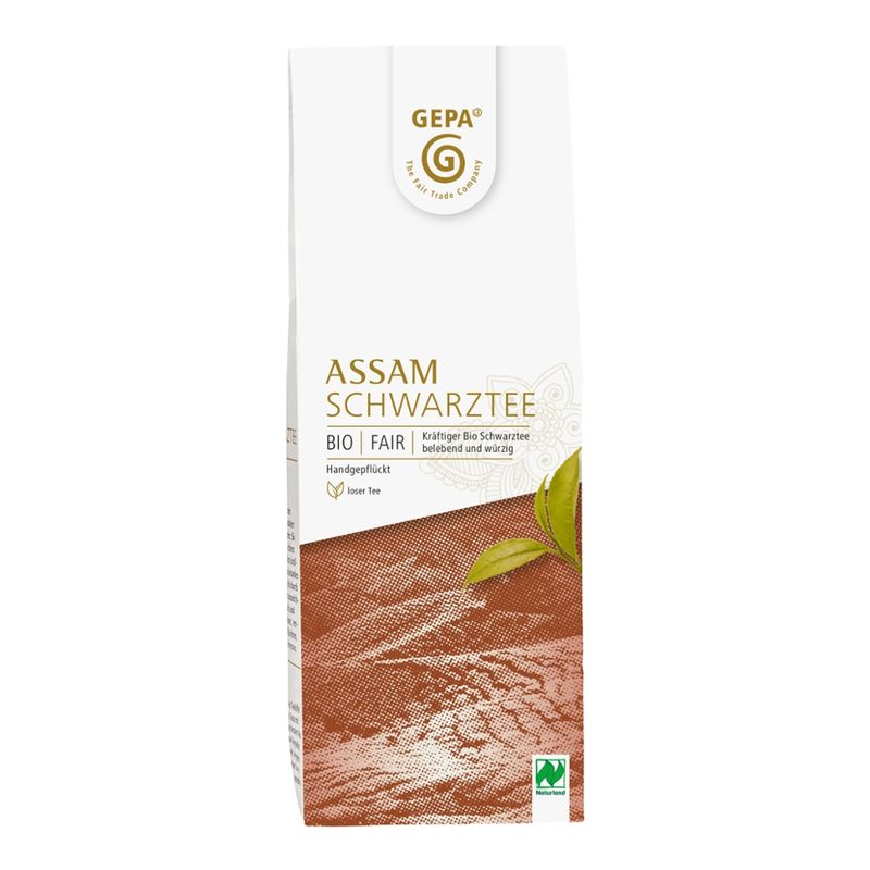 GEPA - The Fair Trade Company Bio Assam Schwarztee - Produktbild