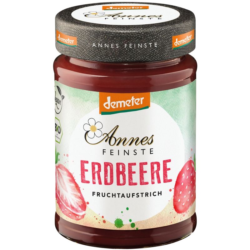 Annes Feinste Demeter Bio Erdbeer Fruchtaufstrich - Produktbild