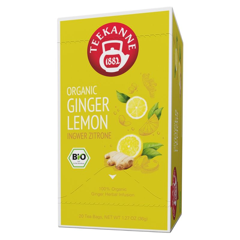 Teekanne Premium BIO Ginger Lemon 10x20 - Produktbild