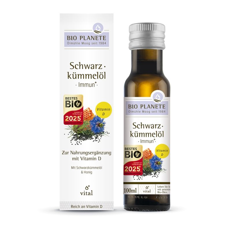 BIO PLANÈTE Schwarzkümmelöl Immun - Produktbild