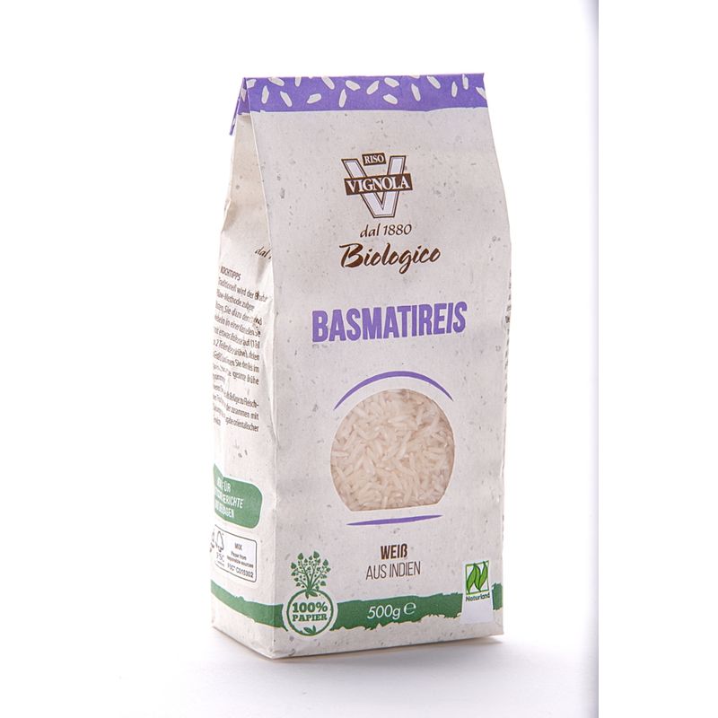 Riseria Vignola Basmati Reis weiß BIO - Produktbild